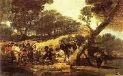 Francisco Jose de Goya Powder Factory in the Sierra. oil painting